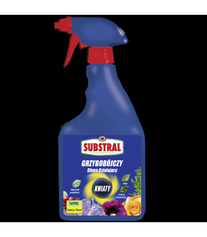 Substral Saprol środek grzybobójczy długodziałający Kwiaty 750ml 1