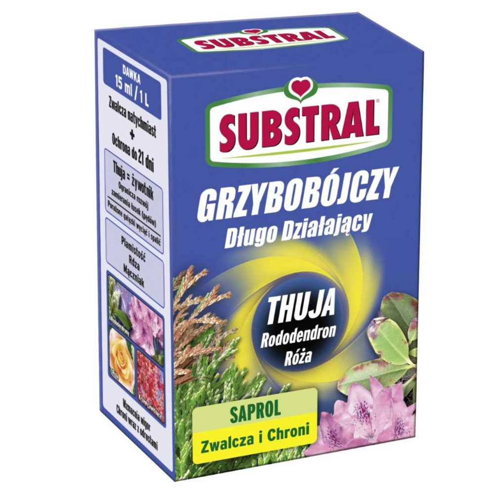 Substral Saprol środek grzybobójczy długodziałający Thuja 100ml 1