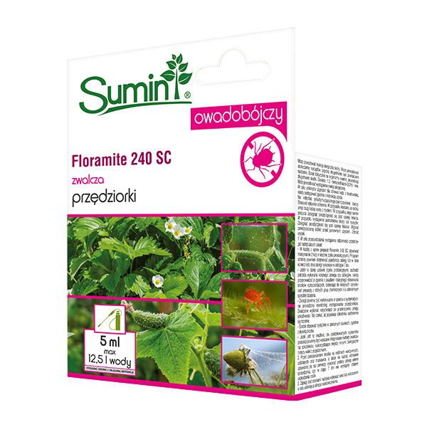 Sumin Floramite 240SC  5ml / owadobójczy na przędziorka 1