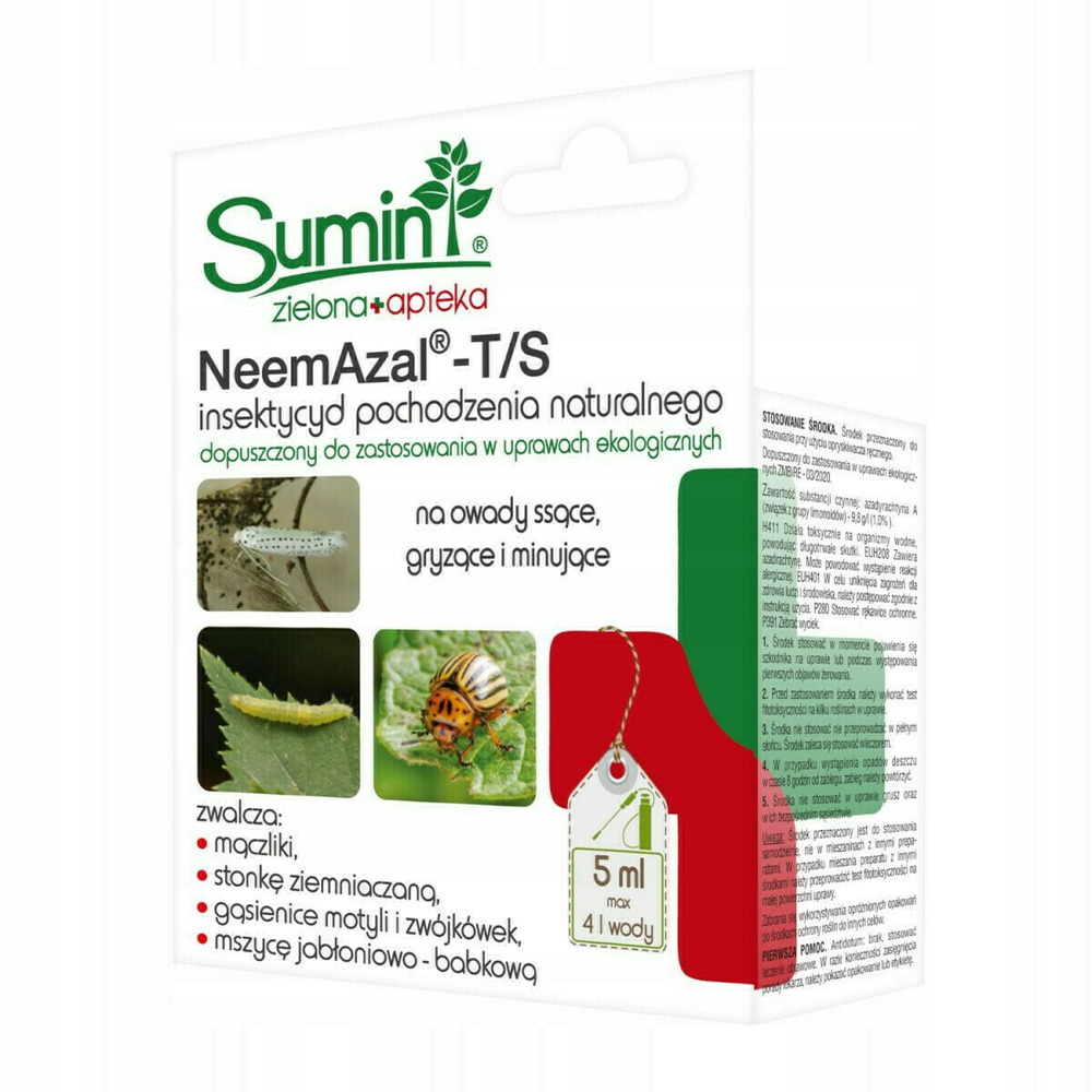 Sumin NeemAzal T/S 15ml / zwalcza ziemiórkę 1