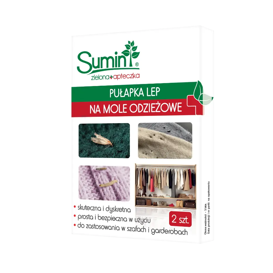Sumin Pułapka feromonowa na mole odzieżowe 1