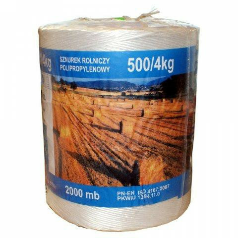 Sznurek 2000/4kg 2000m do maszyn rolniczych Tegafol 1