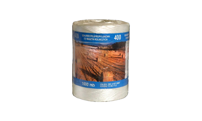 Sznurek 2500/4kg 1600m do maszyn rolniczych Tegafol 1