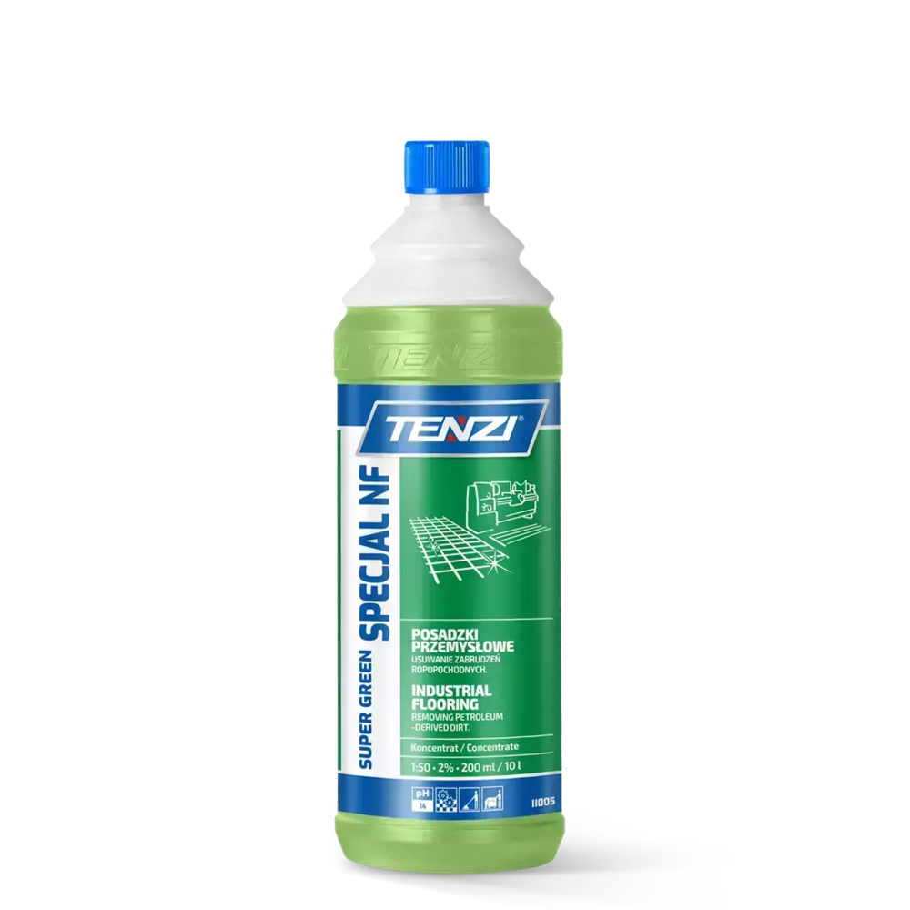 Tenzi super green specjal NF 1L / środek do mycia posadek warsztatowych 1
