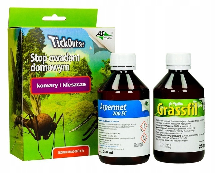 Tick Out dwuskładnik 250ml / Przeciw komarom i kleszczom 1