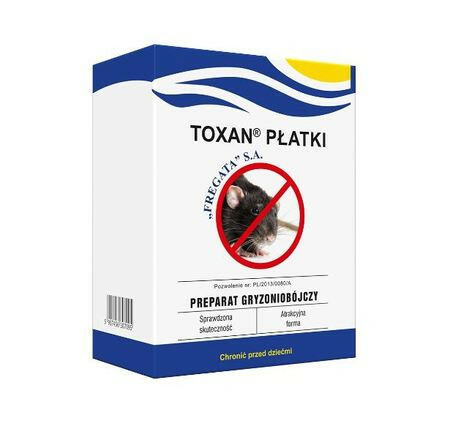 Toxan atrax trutka płatki 1kg 1