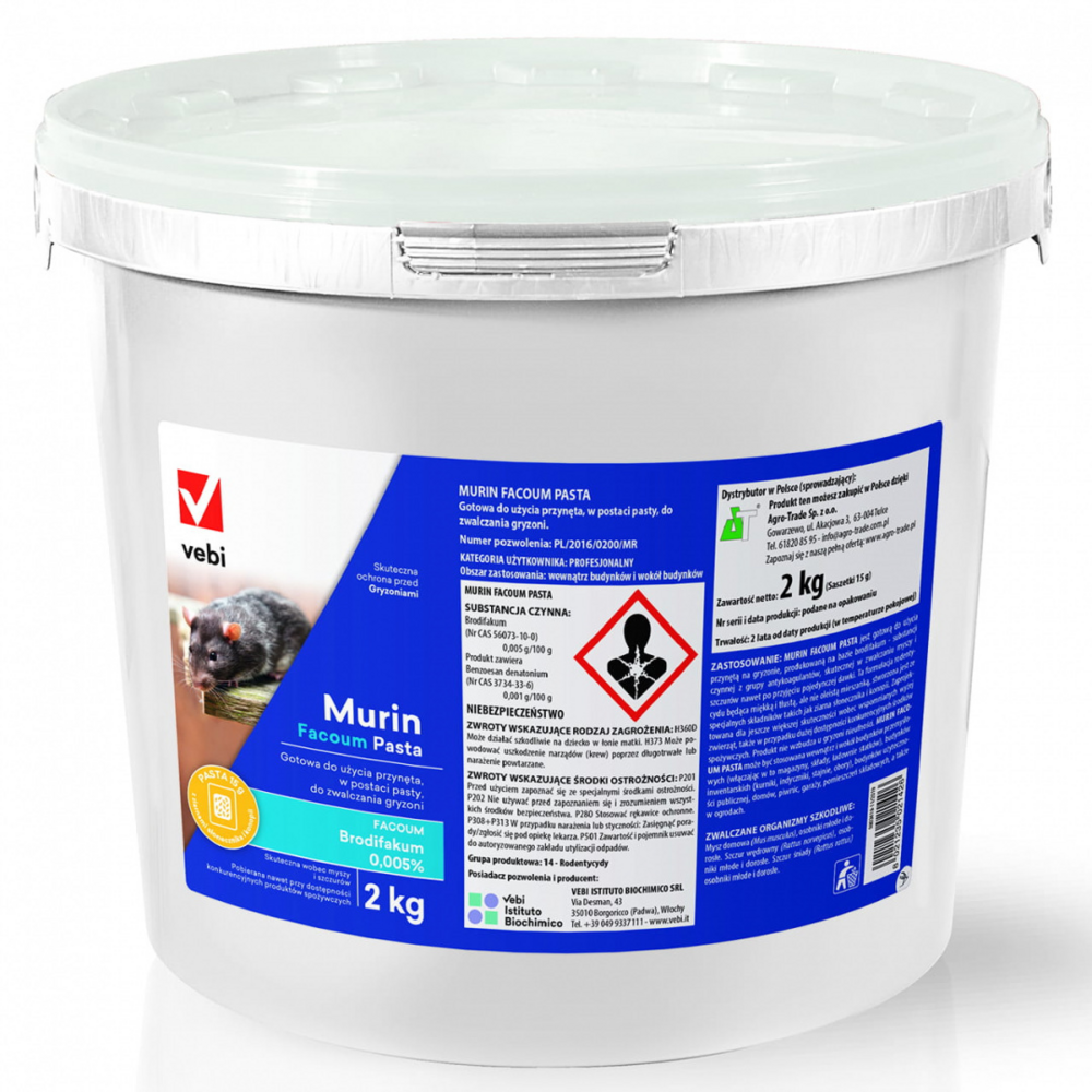 Trade Murin pasta Focoum 2kg 1