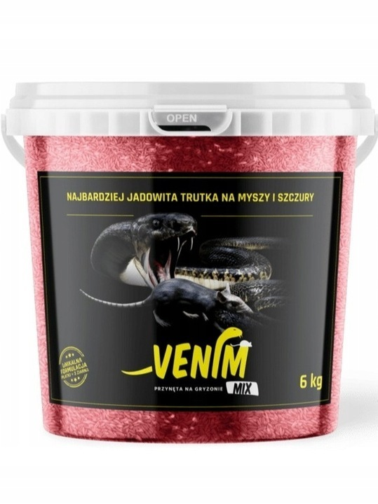 Trade Venim mix 6kg płatki+3 ziarna trutka 1