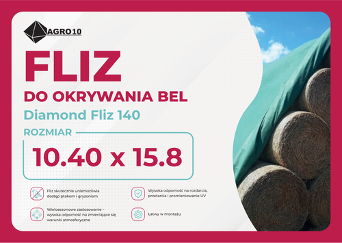Diamond Fliz do okrywania bel 10.40 x 15.8m (120 Bel) 1