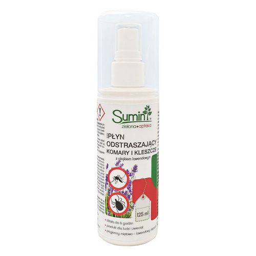 Sumin komary i kleszcze z lawendą 125ml / PŁYN 1