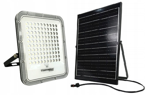 Germina naświetlacz LED z panelem solarnym Dorado 100W 1