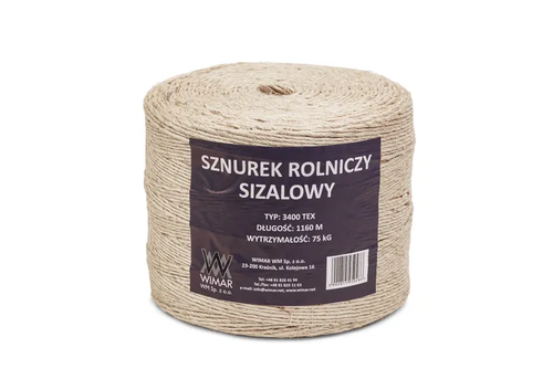 Sznurek sizalowy 3400tex / 4kg 1