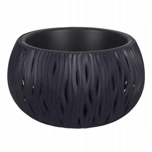 Doniczka Bowl Sandy 370 antracyt 1
