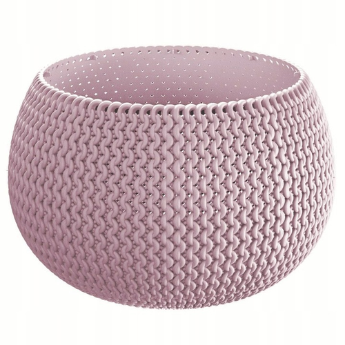 Doniczka Splofy Bowl 370 jagodowy jasny 1