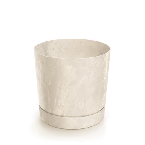 Doniczka Tubo P 180 beton efekt krem 1