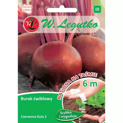 N-Taśma burak ćwikłowy Czerwona Kula 6m 1