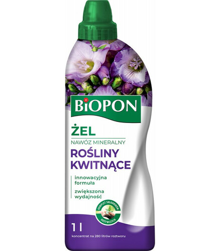 Biopon żel Rośliny Kwitnące 1L 1