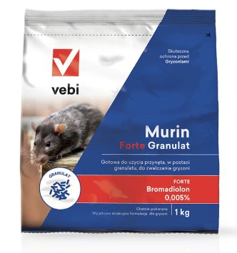 Trade Murin trutka Forte granulat  140g 1