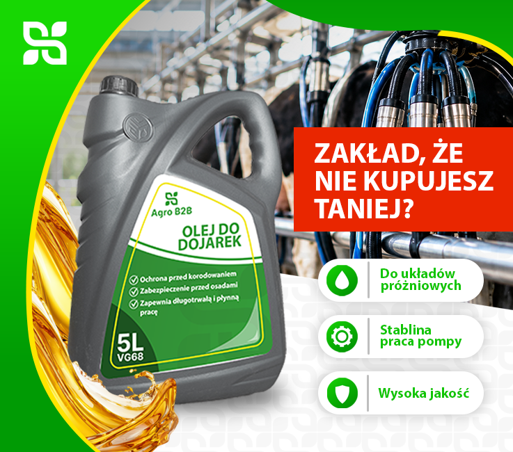 Oleje do dojarek 5L